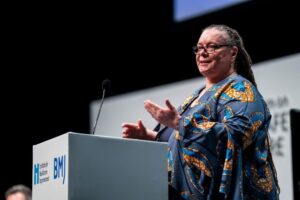 Marie Gabriel West Ham United Foundation keynote 2024